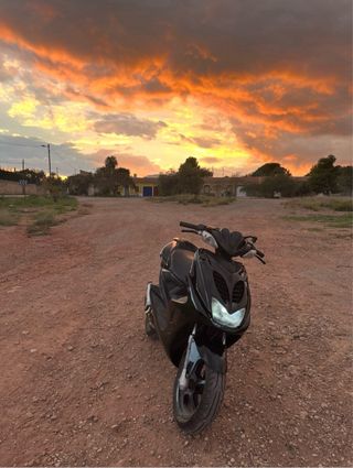 Yamaha Aerox Negra Automática