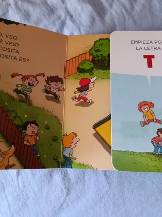 Libro infantil:Veo, veo en el parque