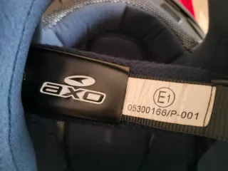 Casco Moto Niño Rojo Blanco