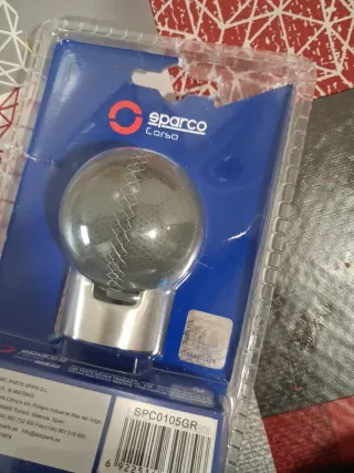 Pomo Sparco Corsa Gris Precintado