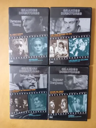 Colección Grandes Directores, 10 DVD, 6 nuevos