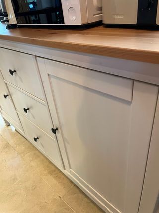 Aparador IKEA Hemnes Madera Blanco/Marrón