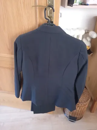 Traje azul Talla M (38) con 2 pantalones