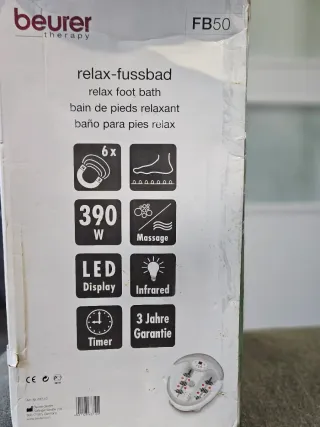 Beurer FB50 Hidromasaje Pies Multifunción