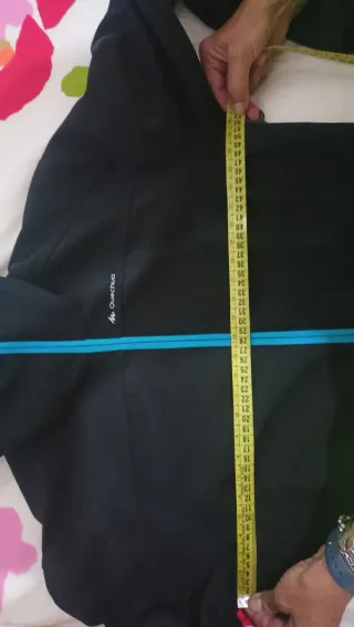 Cortavientos Quechua Negro Talla L