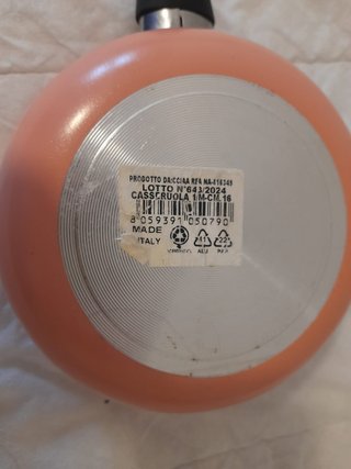 Pentolino Casseruola 16 cm nuovo Made in Italy