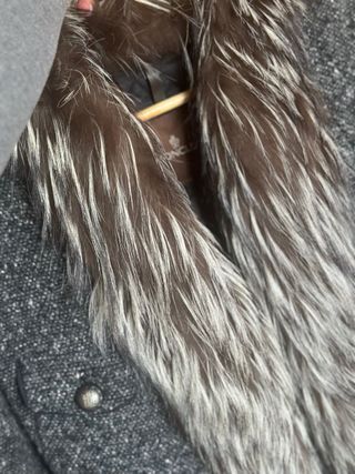 Giacca Moncler originale con pelliccia
