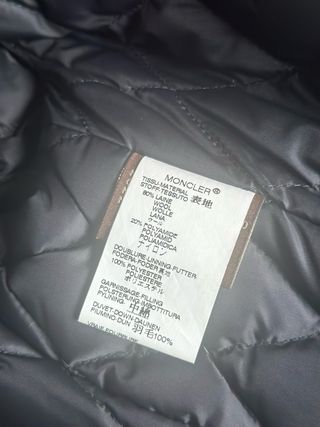 Giacca Moncler originale con pelliccia