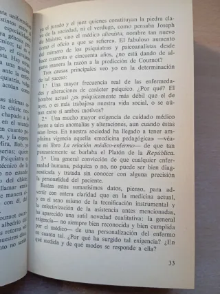 La medicina actual. Pedro Lain Entralgo.