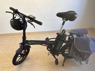 Bicicleta eléctrica plegable