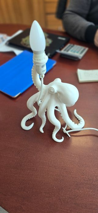 Lampada Polpo – Design Unico Stampato in 3D