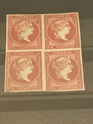 Sellos España 1856 número 44