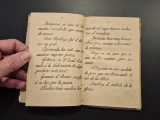 Libro Antiguo Manuscrito José Francés ca. 1920