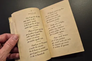 Libro Antiguo Manuscrito José Francés ca. 1920