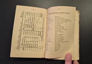 Libro Antiguo Manuscrito José Francés ca. 1920