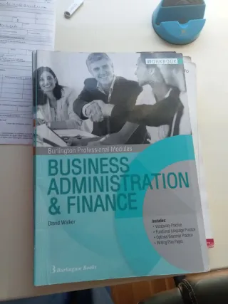 BUSINESS ADMINISTRATION FINANCE WB Burlington