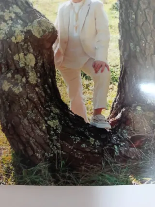 Traje niño Lino Beige Coconut Talla 9-10