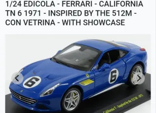 Chiedere la disponibilita Ferrari 1:24 Edicola -
