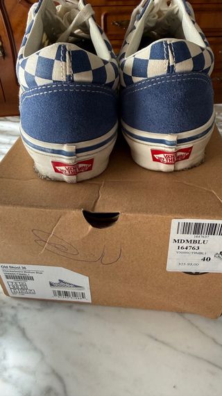 Playeros Vans Old Skool Talla 40