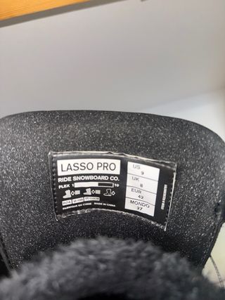 Botas Snow Ride Lasso Pro Talla 42