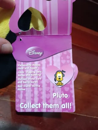 Peluche Pluto Bebé