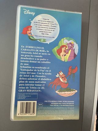 Las NuevasAventuras de La Sirenita VHS