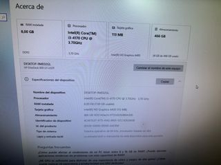 HP EliteDesk 800 G1 i3 8GB RAM