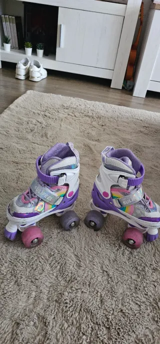Patines SULIFEEL Morado y Blanco Talla 28-31
