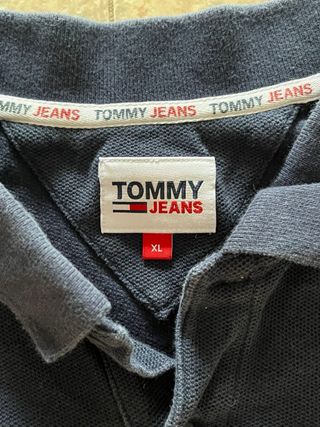 Polo Tommy Jeans Azul