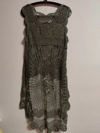 Top crochet de chica talla M/L.