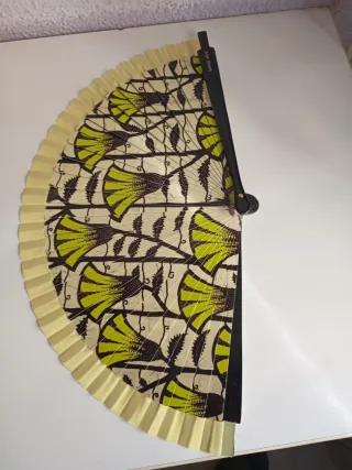 Abanico Juanjo Oliva estampado