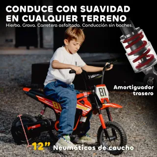 Moto Eléctrica Infantil 24V 250W