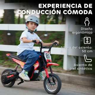 Moto Eléctrica Infantil 24V 250W