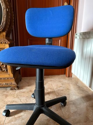 Silla de escritorio azul