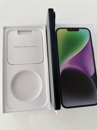 iPhone 14 Plus 128GB Negro +Cargador oficial Apple
