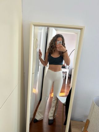Pantalones acampanados Brownie talla XS/S