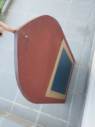 Espejo Madera Estilo Andalusí Pintado.