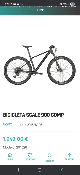 Bicicleta Scott Scale 900 Comp MTB