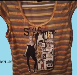 Camisetas manga corta mujer