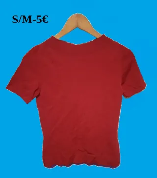 Camisetas manga corta mujer