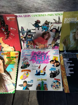 Lote de Vinilos Infantiles y Compilaciones