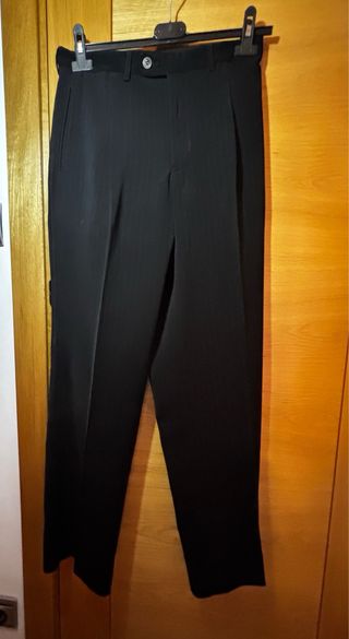 Traje de fiesta negro