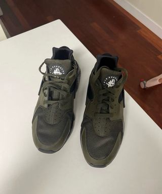 Nike Air Huarache Talla 43 Verde Militar