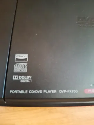 Reproductor DVD Portátil Sony DVP-FX750