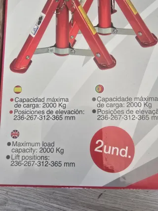 4 Caballetes Plegables 2T