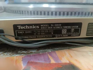 Tocadiscos Technics SL-Q302 Japonés