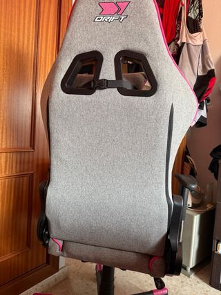 Silla Gaming Drift DR90 Pro Gris/Rosa