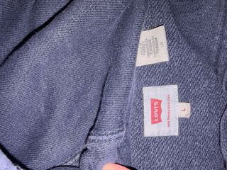 Felpa Levi's blu con logo rosso
