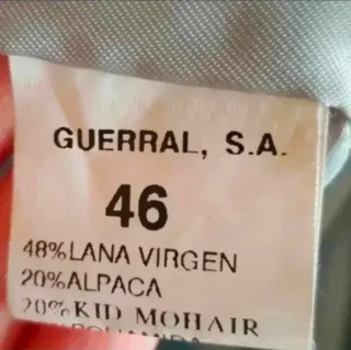 Abrigo largo gris perla talla 46