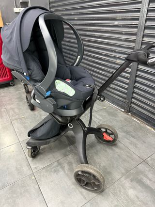 Carrito de bebé stokke negro